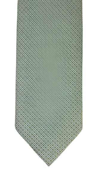 Geometric Green Necktie