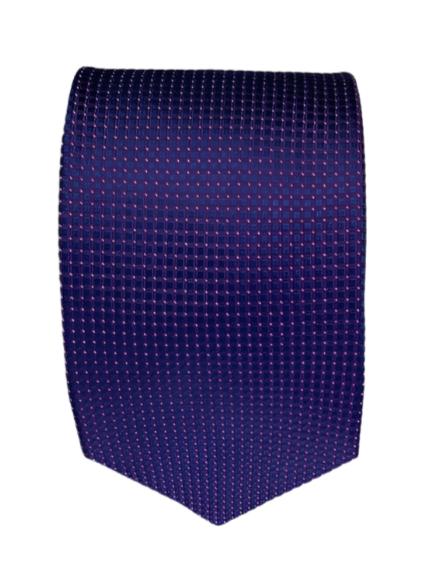 Royal Purple Italian Silk Tie