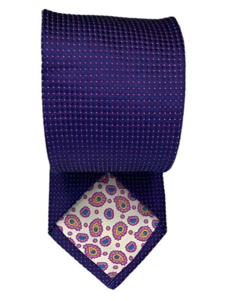 Royal Purple Italian Silk Tie